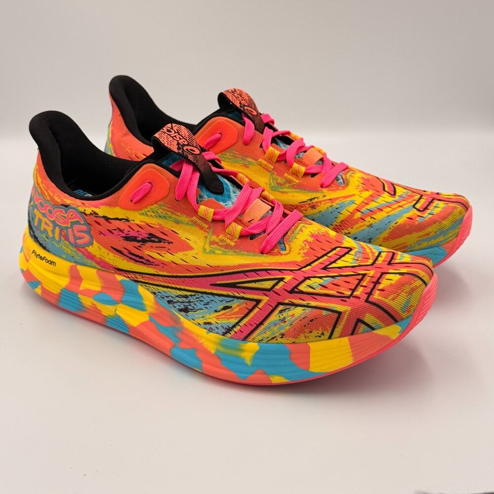 ASICS Noosa Tri 15 Running Shoes Aquarium/Vibrant Yellow US Women 10 Mens 8.5 - Picture 7 of 8